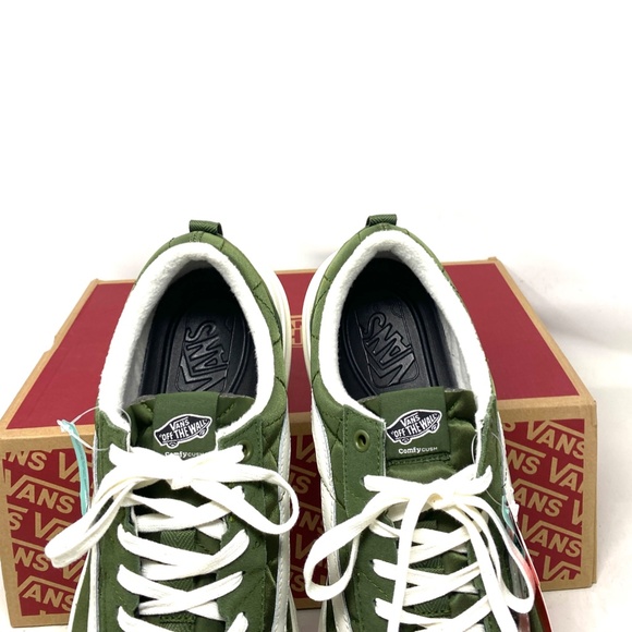 VANS Old Skool Overt Plus CC Sneakers Women’s Size Suede Green Shoes VN0A4BVLE02 - Picture 6 of 11